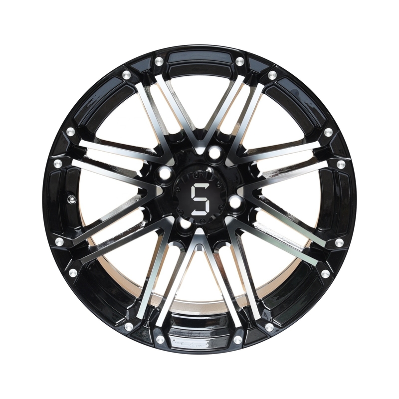 Roues de chariot de golf d'alliage de pouce 12*7 pour le chariot de golf de Ymh Ezgo de voiture de club