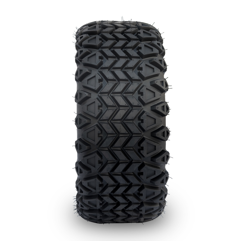 Shu-Ran chariot de golf guerrier 23x10.5-14 chariot de golf pneus tout terrain et 14 pouces jantes chrome