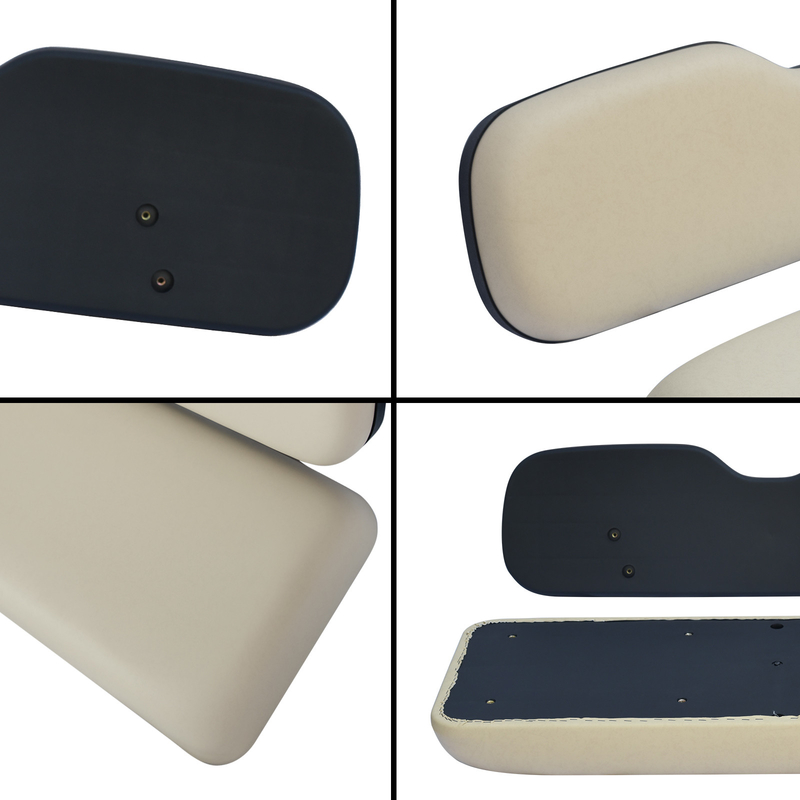 Couches de remplacement de siège arrière en matériau PU pour voiture de club