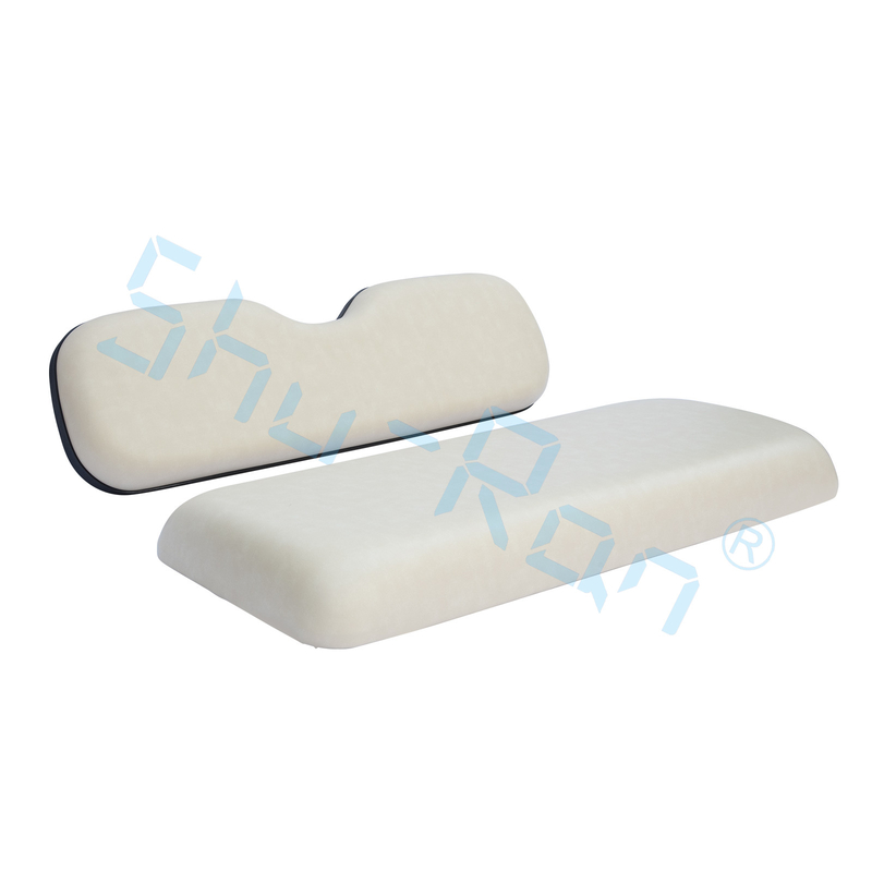 Coussin de siège arrière blanc facile à installer durable pour voiture de club EZGO YMH