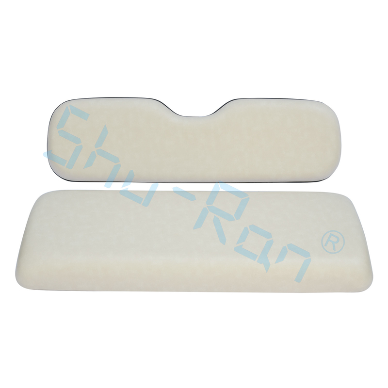 Coussin de siège arrière blanc facile à installer durable pour voiture de club EZGO YMH