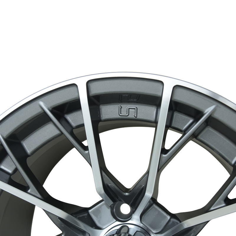 Nouvelle arrivée 14 pouces roues de chariot de golf usinées / ET-25 support personnalisé