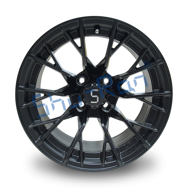 Shuran Nouveau 14' Jantes Matte Noir Aluminium Voiture de Golf Roue 14x7 Universal 4 Bolt Modèle