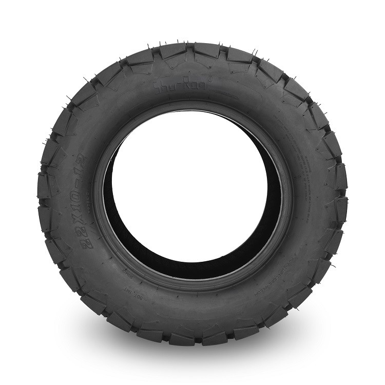 Pneus tous terrains du chariot de golf 22x10-12 tous les pneus de terrain compatibles avec des roues de 12 pouces
