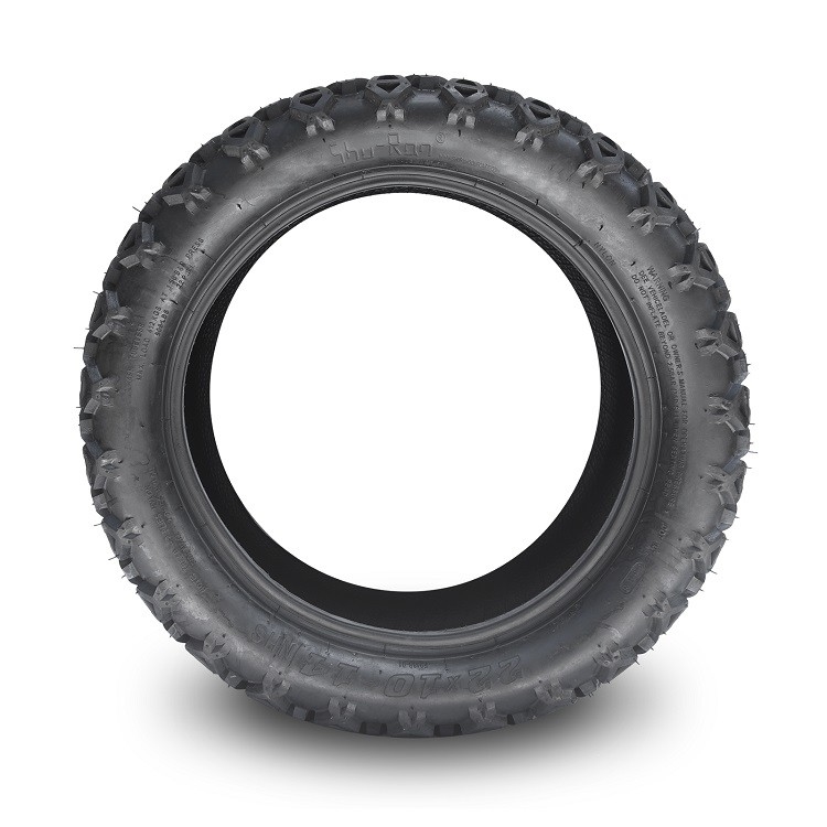 Profil haut du chariot de golf 22x10-14 tous les pneus de terrain avec DOT Approval 4 PLIS sans chambre