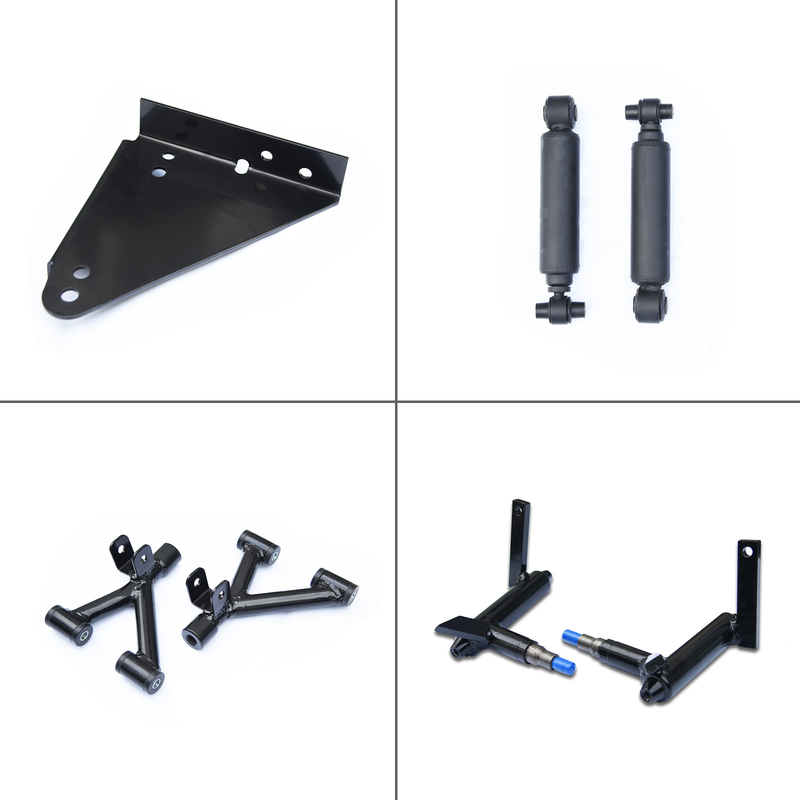 Kit d'ascenseur d'acier allié d'Un-bras de double du chariot de golf 6inch pour la commande de Yamaha