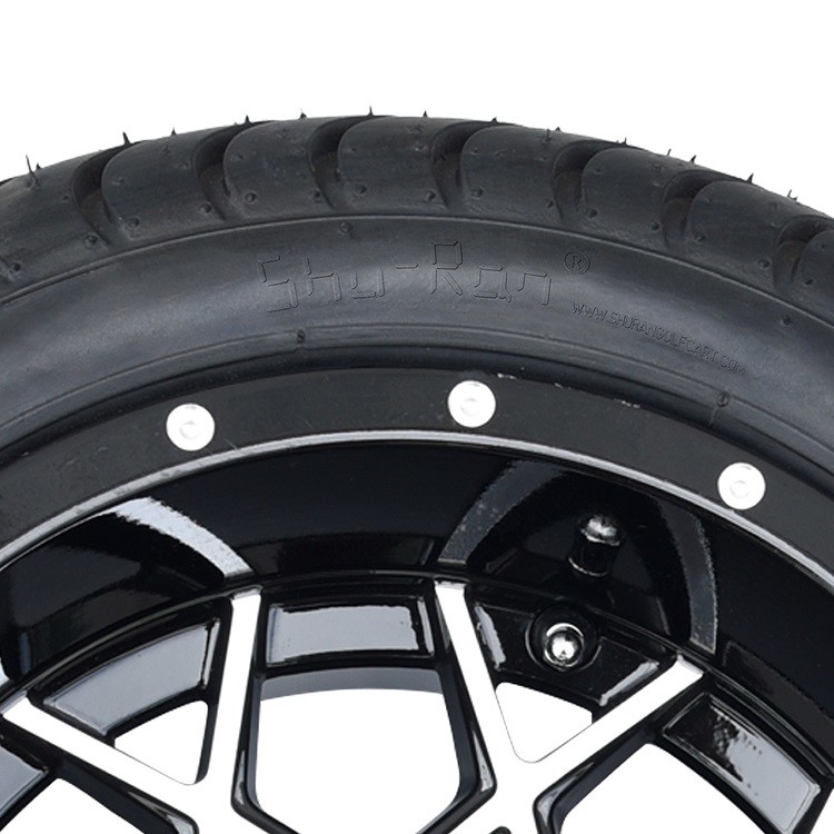 215/35-12 les pneus de rue et 12 pouces de chariot de golf borde 4 PLIS DOT Rated