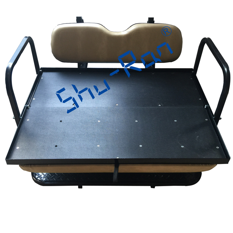 Arrière Flip Folding Back Seat Kit - usine Tan Cushions de chariot de golf d'EZGO TXT
