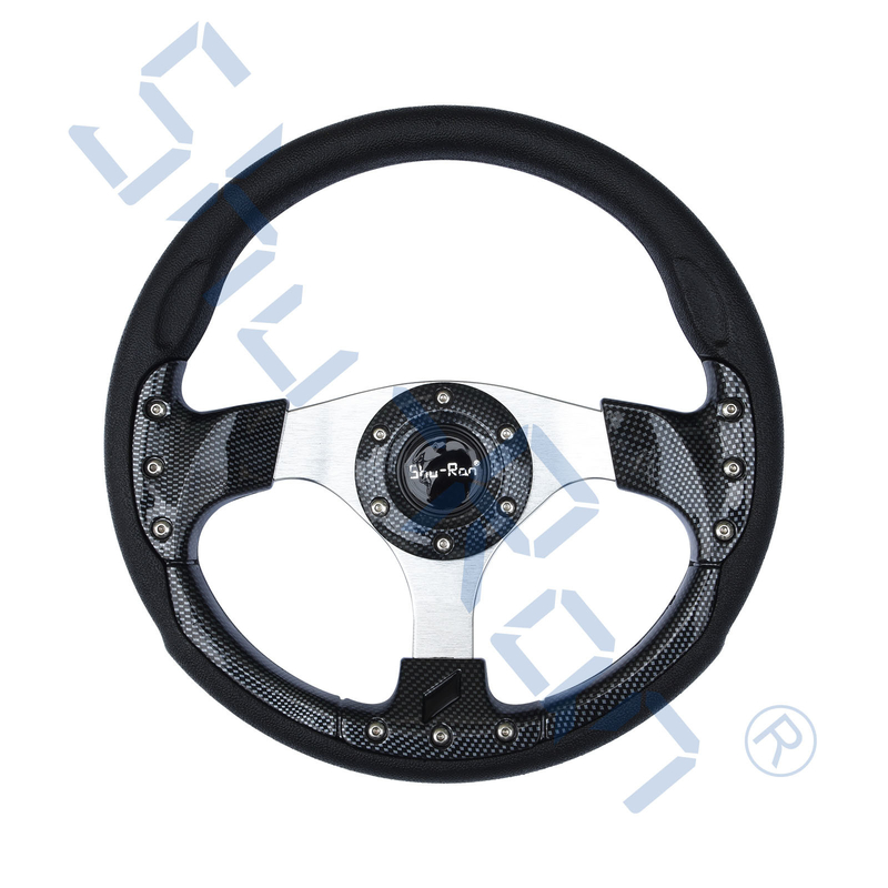 Chariot de golf emballant le volant de fibre de carbone pour la voiture de club, l'EZGO, et le Yamaha