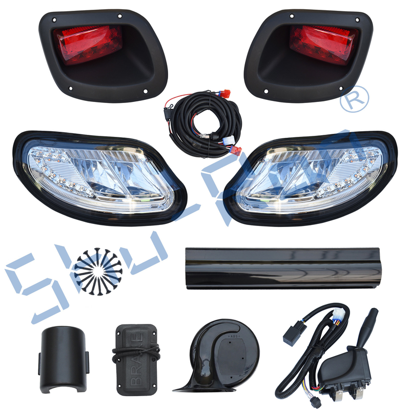 Liberté de luxe de Kit Fits EZGO de lumière du chariot de golf LED TXT 2014-Up (gaz et électrique) avec le kit d'adaptation léger de luxe universel