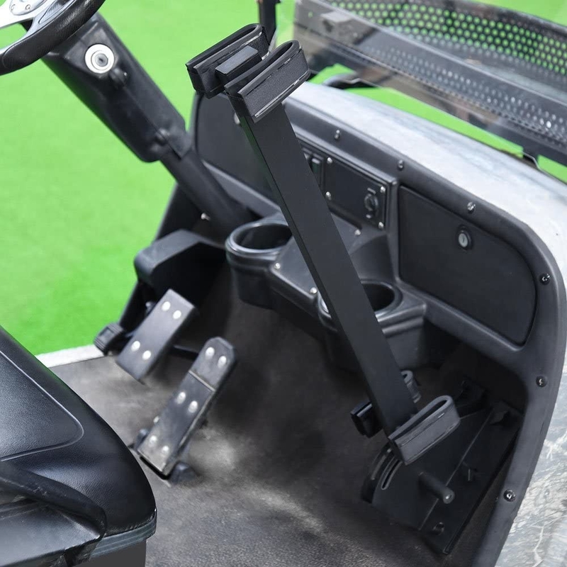 Le support d'arme à feu réglable universel de chariot de golf se tiennent vers le haut du support d'arme à feu, support vertical de deux armes à feu
