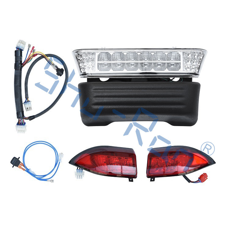 Kit de lumière du chariot de golf LED pour le feu arrière précédent Asseembly de phare de chariot de golf de voiture de club