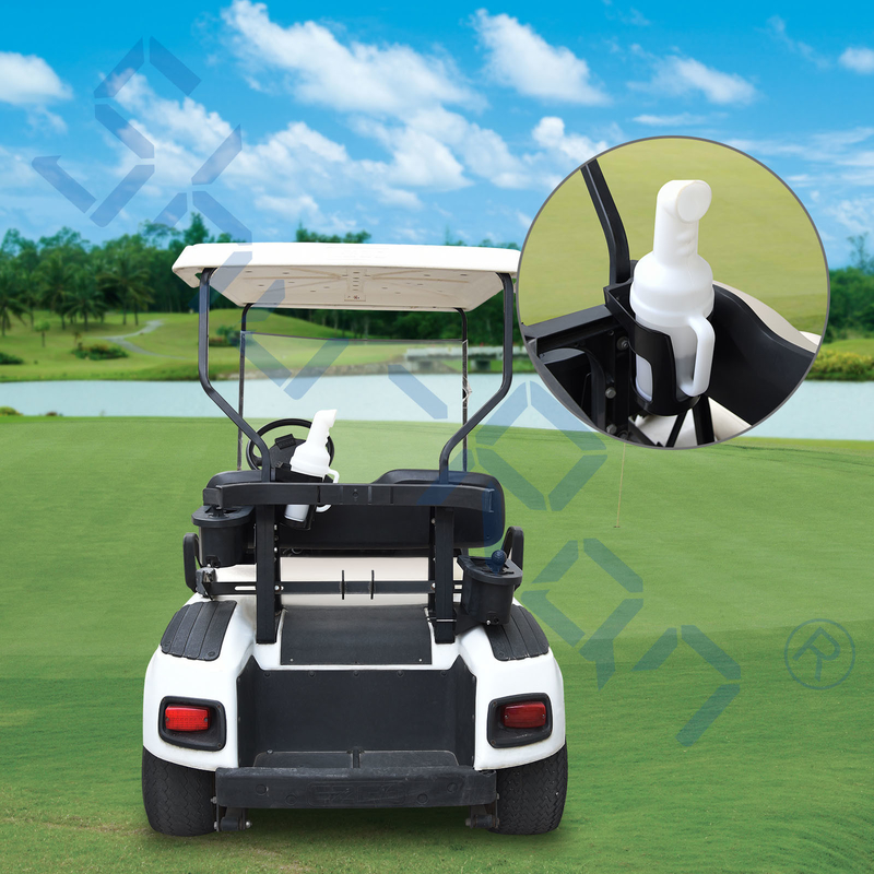 Bouteille universelle de sable de chariot de golf avec le support pour la voiture de club, l'EZGO, et le Yamaha